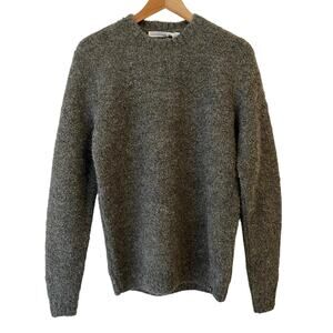 NWT Criquet Alpaca Wool Sweater Mens S Chunky Textured Crewneck Pullover Peru